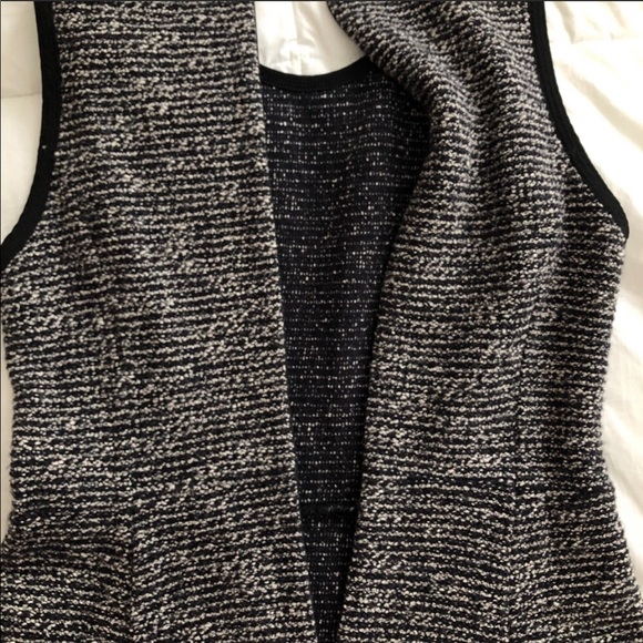 J.CREW Factory Grey Knit Tweed Sleeveless Dress 4 - Picture 7 of 7